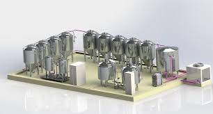 Modern beer making brewery turnkey brewhouse system made of high quality stainless steel ZXF